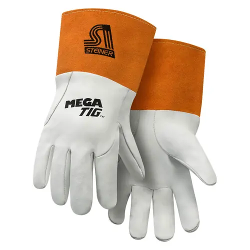 Steiner Ind. 0230 MegaTIG™ Premium Kidskin Welding Gloves, Foam Lined, Large