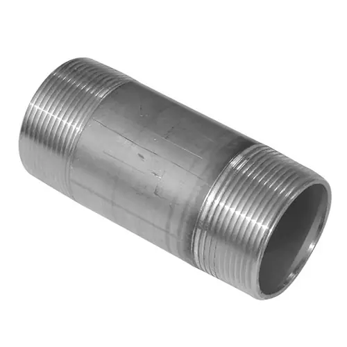 Latrobe Foundry 3/8 in. Aluminum Nipple Pipe Fittings-Threaded