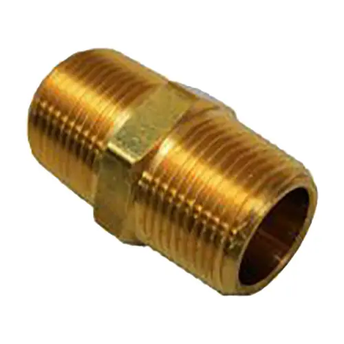 RapidAir 1/2 in. NPT Brass Hex Nipple