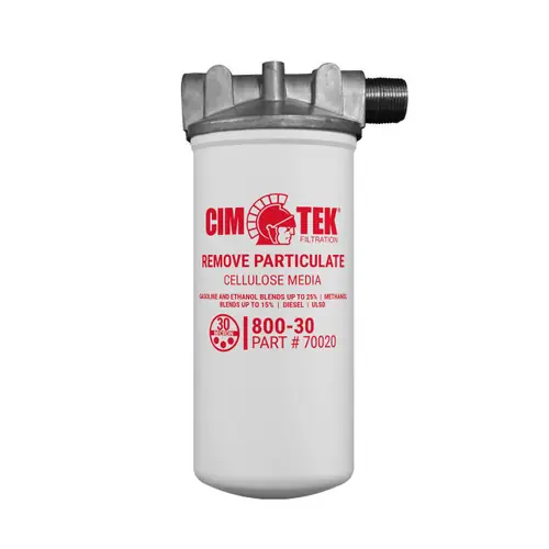 Cim-Tek 1 in. High Flow Diesel Transfer Pump Filter Kit - 30 Micron - 40 GPM