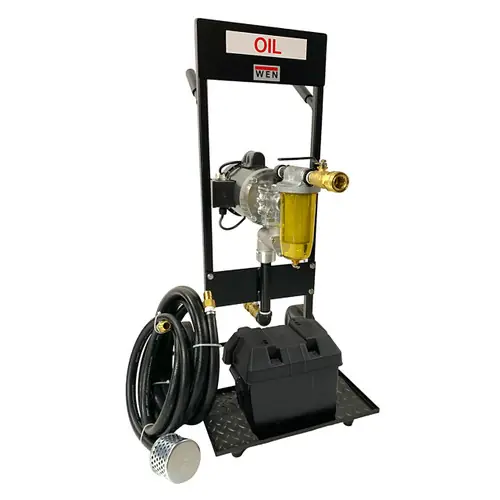 WEN Industries Accelerator 200TS Series Mobile Oil Transfer System w/ 12V Pump