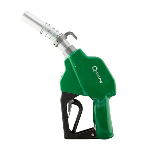 Catlow Secure-Flo 1 in. Diesel Auto Shut-Off Farm Nozzle w/1 Step Hold-Open Device