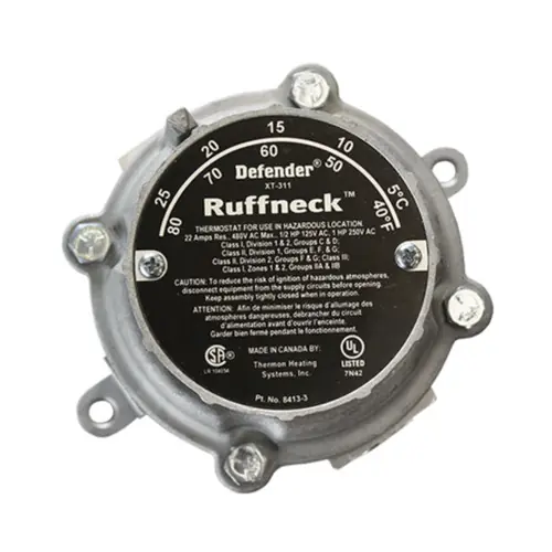 Thermon XT-311 Thermostat SPST for use on Ruffneck FX Series Explosion Proof Forced Air Unit Heaters