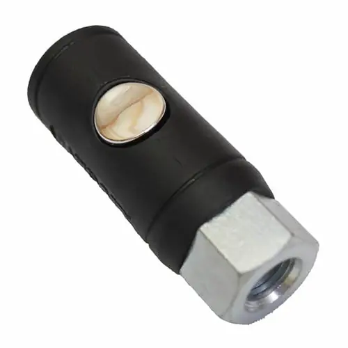 RapidAir 1/4 in. FNPT Safety Quick Coupler, Type M, 30 CFM