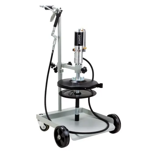 GROZ 50:1 Trolly Mounted Grease Pump Kit - For 50 lb. Bucket