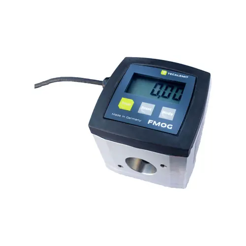 Tecalemit FMOG100 Aluminum Gear Style Diesel Pulser Meter w/Display & Electronic Pulse Out, 26 GPM