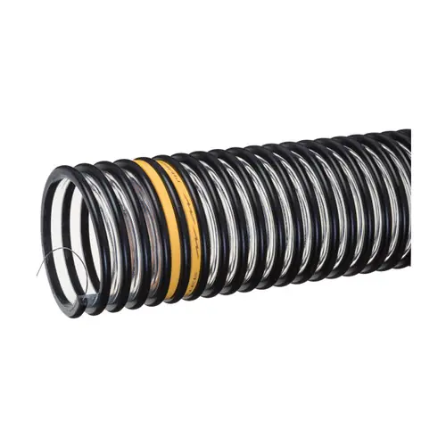 Kuriyama Voltbuster Volt 2 in. Food Grade Static Dissipative Polyurethane Material Handling Hose w/ Grounding Wire - Hose Only