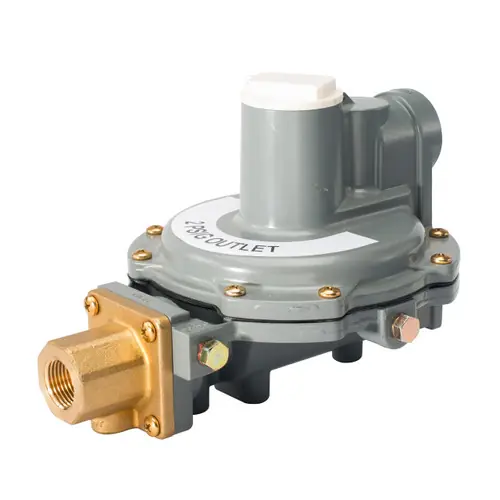 Emerson Fisher Type R632E-HCH FPOL x 1/2 in. FNPT Aluminum Integral Two PSI Regulator w/ 1 - 2.2 PSIG Spring, 900K BTU/HR