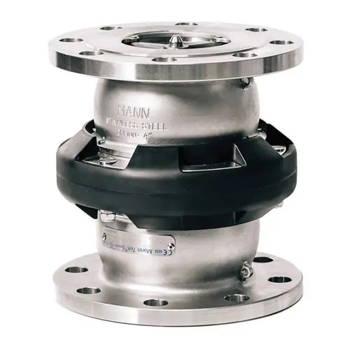 Dixon MSBC400SSFL Mann Tek 4 in. 150# Flange 316 Stainless Steel Safety Break-Away Coupling, Marine Version