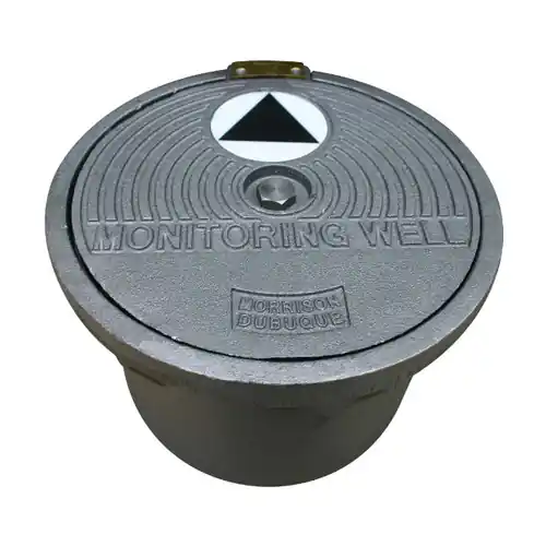 Morrison Bros. 519 Series 9 in. Watertight Test Well Manhole w/ 8 in. Skirt