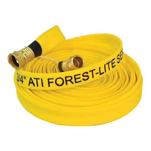 ATI Forest Lite 3/4 in. Mop-Up Hose w/ Brass GHT Threaded Coupling