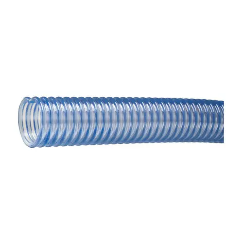 Kuriyama Tigerflex WT 8 in. x 20 ft. Heavy-Duty PVC Food Grade Hose - Hose Only
