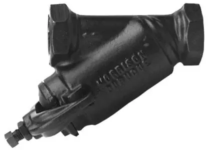 Morrison Bros. 285 Series 3 in. Cast Iron Line Strainers - 6 to 100 Mesh