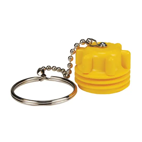 Dixon Plastic Male Acme Plug w/ Dust Seal & Chain Assembly