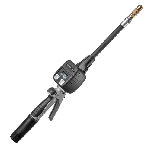 Samson Electronic Display Meter - Flexible Outlet 60 Degree, 1/4 Turn Tip