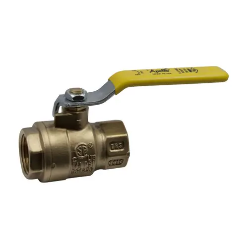 Apollo 77F-100 Series 1 in. FNPT Forged Brass Ball Valve - Full Port