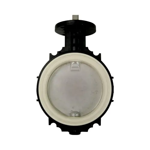Dixon DB Series 6 in. 150 lb. ANSI Composite Butterfly Valve w/Aluminum Disc & White Baylast Rubber Seals
