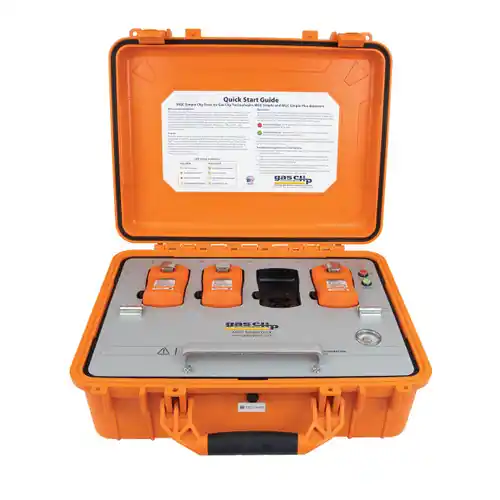 Gas Clip Technologies MGC Simple Dock, Four Bay, Portable