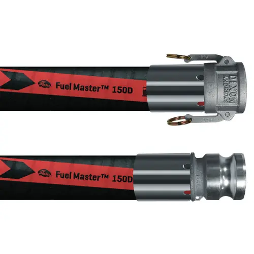 Gates Fuel Master™ 150D 2 in. Petroleum Discharge Hose Assemblies w/ Part C Female Coupler x Part E Male Adapter Ends