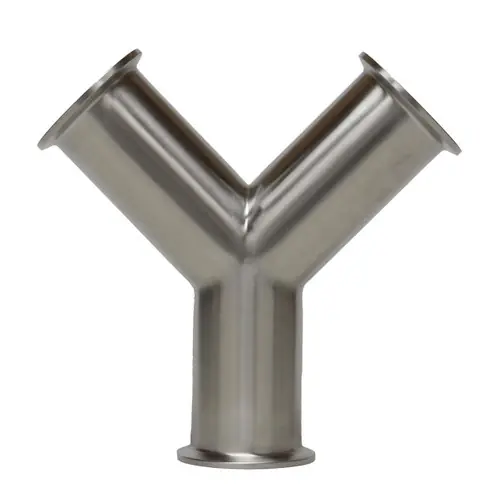 JME SS28YMP Series 304 SS Clamp TRUE  Y, Polish ID/OD