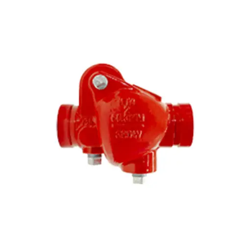 Titan Flow Control CV31UG-DSE 4 in. 300 WOG Ductile Iron Grooved End Swing Check Valve - UL/FM Approved (Fire Protection)