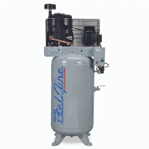 BelAire 318VL Stationary Two-Stage 80 Gallon Air Compressor w/Magnetic Starter, 7.5 HP, 208-230V 1-Phase