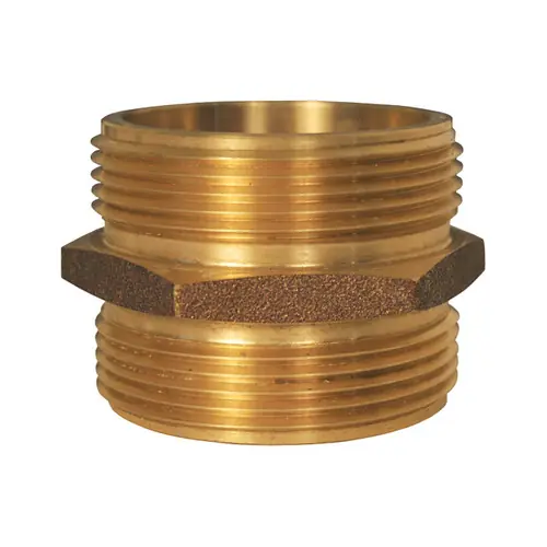 Dixon Male to Male Hex Nipples, 4 in. NPT x 4 in. NST