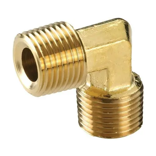 Dixon Forged Brass 90° Male NPT Pipe Elbow Fittings