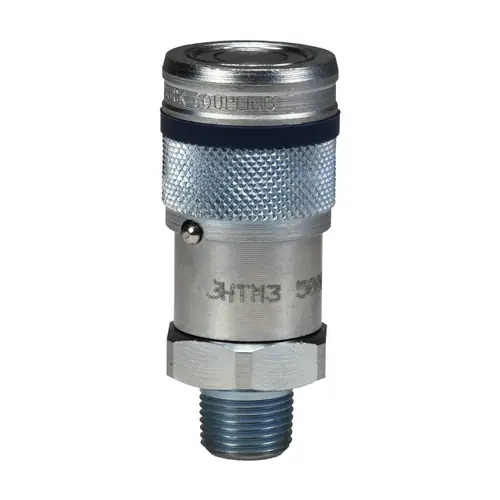 Dixon HT-Series 3/8 in. NPTF Correct Connect® Steel Flushface Male Threaded Coupler