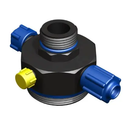 Easy Seal 1 in. BSP Vented Drum Pump Adapter