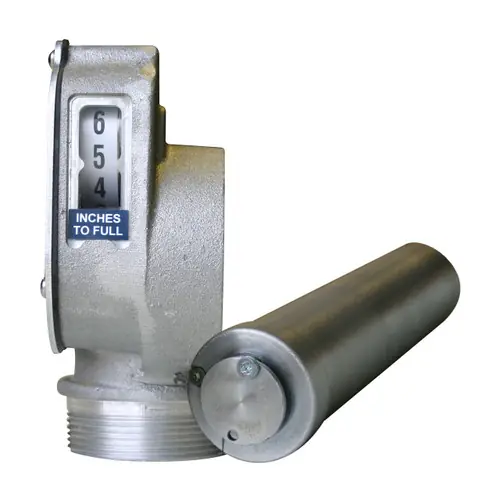 Morrison Bros. 718 Liquid Level Gauge for Measuring Ullage w/ Gas Compatible Float - Calibrated in Inches
