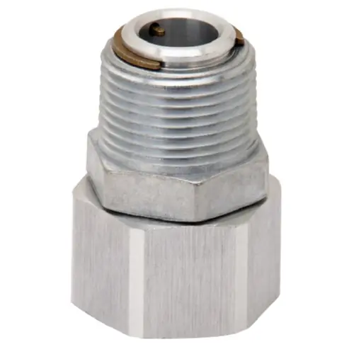 Husky 3/4 in. M x 3/4 in. F NPT Single Plane Aluminum Swivel
