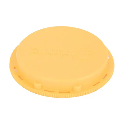 Banjo 2 in. IBC Threaded Cap - Yellow