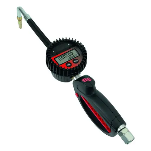 Badger Meter Oval Gear Handheld Meter w/Electronic Register, 1/2 in. FNPT, UOM Quarts