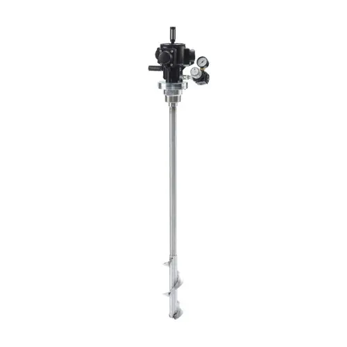 Graco Radial Piston Air Motor Driven Agitator, Stainless Steel Direct Drive, Helix, Bung Mount
