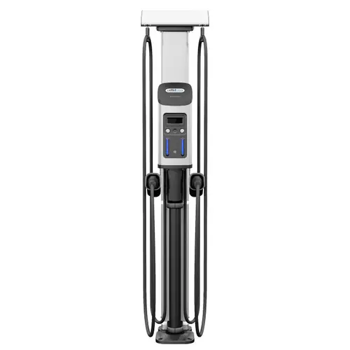 Gilbarco Amps2Go Series F19 Fleet 19.2 kW Level 2 EV Charging Station, Dual Port w/ J1772 Connectors