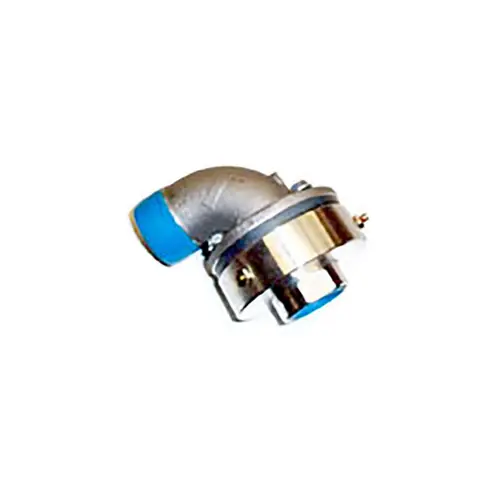 Hannay Reels WHJ-1590-AL 1 1/2 in. Groove x Groove 90° Aluminum Swivel Joint, Nitrile Rubber, 600 PSI
