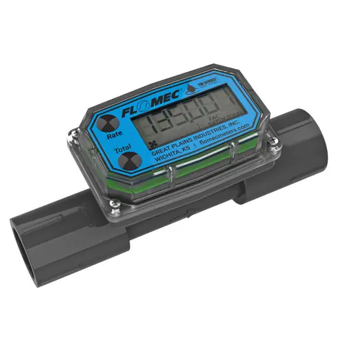 GPI TM Series 3/4 in. FNPT Electronic Water Flow Meter w/ LCD Display
