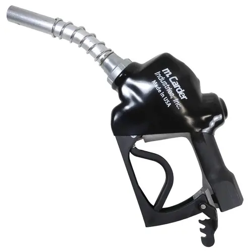 M. Carder Micro-Flo 1000 1 in. Unleaded Pressure Activated Nozzle - Black