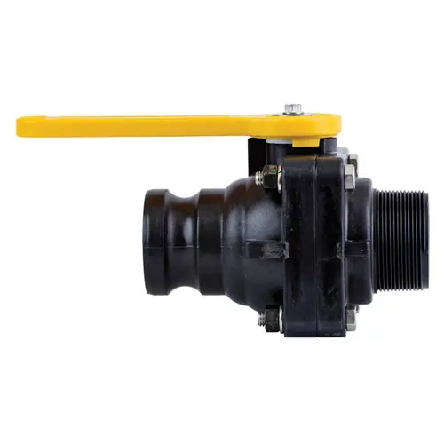 TerreMax Bolted Ball Valves, 100 PSI, Male NPT X Male Cam Adapter