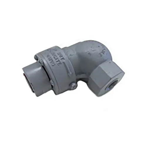 Hannay Reels 1 in. FNPT x 3/4 in. FNPT 90° Steel Full Circle Joint for LPG, Nitrile Rubber, 300 PSI