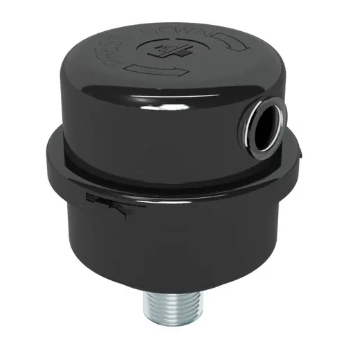 Solberg FS Series 1/2 in. MPT Miniature Paper Filter Silencers