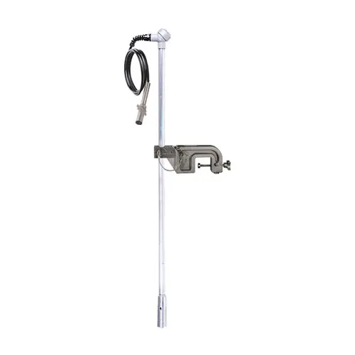 Scully Portable Liquid Level Sensor Cane Probe SP-PYH(SS)/4P, Universal Clamp, 4-Pin Plug, 20 ft. Cable