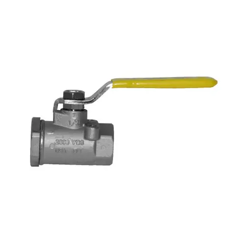 Apollo Valves 399-100 Series Alloy 20 2-Pc Ball Valve, 1500 PSI