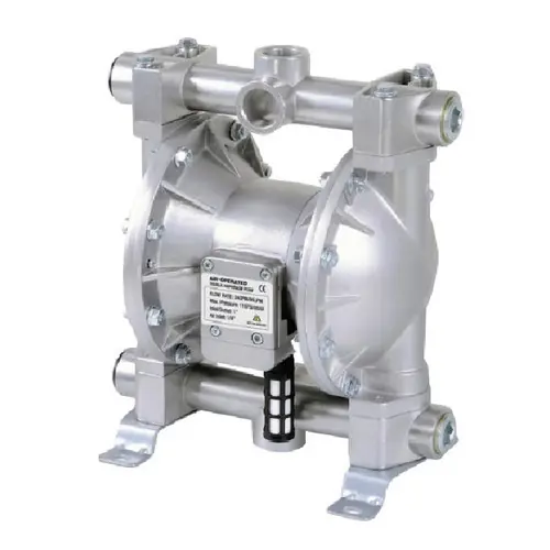 Lubeworks 1 in. Aluminum Air Operated Double Diaphragm Pump w/ Nitrile Diaphragm