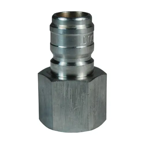 Dixon E-Series Hydraulic 303 Stainless Steel Straight Through Interchange Female Plug
