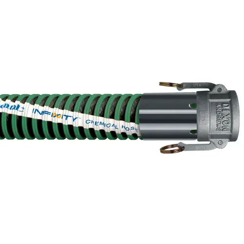 Continental ContiTech Infinity™ 3 in. 150 PSI Chemical Hose w/ Stainless Steel C x C Quick Couplings