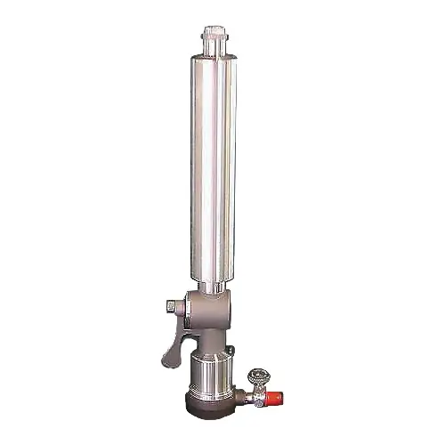 W.L. Walker Stainless Steel Reid Cylindrical Vapor Pressure Bomb Tester - Pressure Type