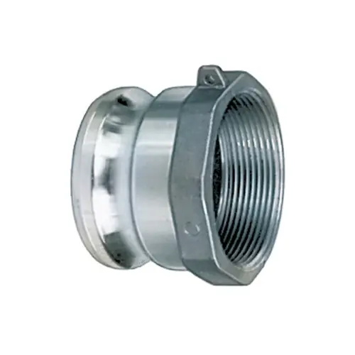 Kuriyama 4 in. Aluminum Part A Male Adapter x Female - NPSM Thread