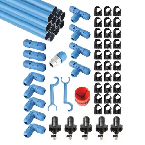 FastPipe® Master Kit 1 in. x 230 ft. Pipe w/ 5 Outlets